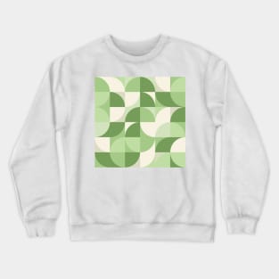 Modern Geometric (Fennel) Crewneck Sweatshirt